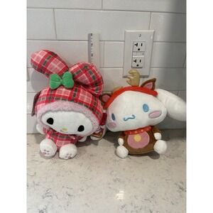 Sanrio HELLO KITTY Winter Series 2 CINNAMOROLL & MY MELODY Plush Set 2024 Y2K